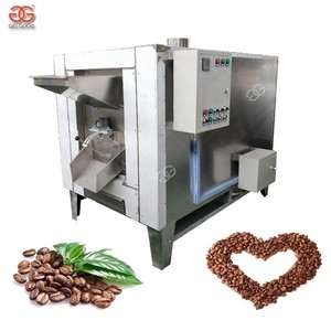 Industrial Drum Type Nut Roaster Equipment Coffee Bean Roasting Machine