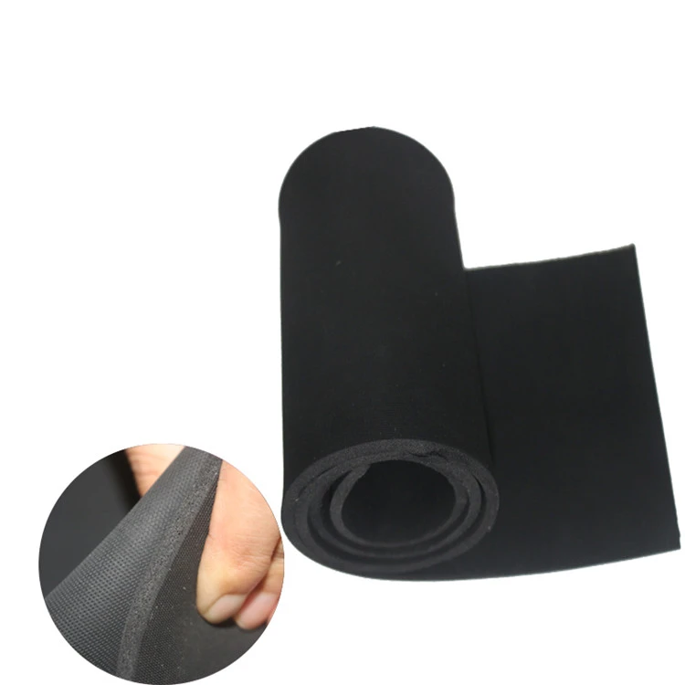 Industrial vulcanized soundproof rubber slab msds nitrile rubber foam insulation sheet
