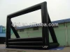 Inflatable projection screen