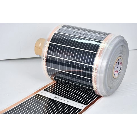 Intelligent far infrared graphene heating film with long service life and energy saving