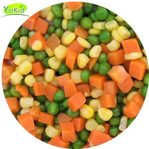iqf Frozen Mixed Vegetable Carrot Green Pea Green Bean Sweet Corn Bulk