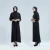 Import Islamic clothing 2018 chic style abaya arabic dress fashion african female clothes full bell sleeve with embroidery and pearls from China