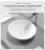Import Italian Design Acrylic Bathroom Stone Resin Sink Wall Hang Wash Basin from Pakistan