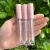 Import JANCY PACK 3ml slim shape pink round transparent lipgloss bottles tube wand tubes from China
