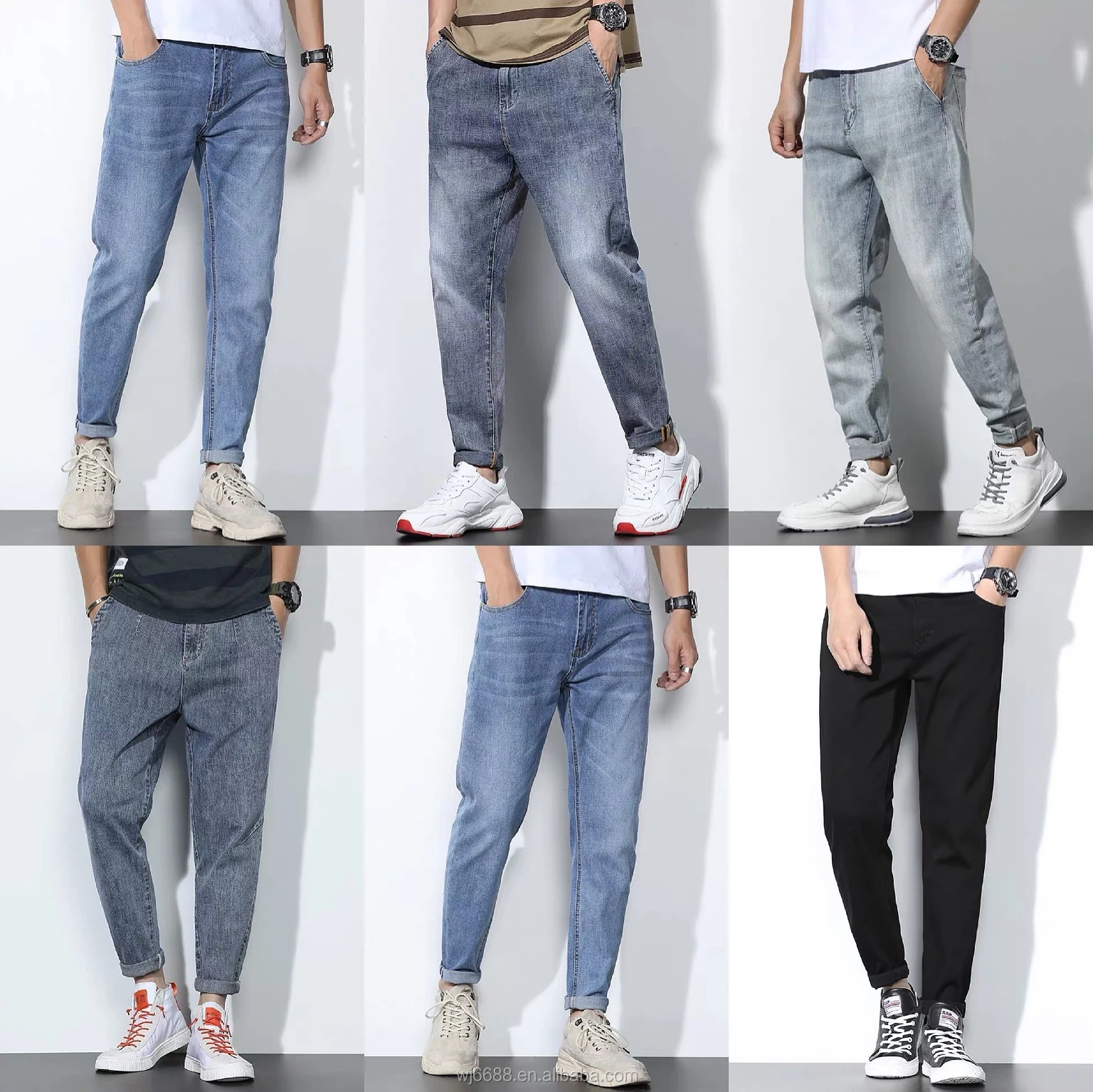 Jeans Men 2020 High Quality Biker Jeans, New Design Denim Mens Jeans Pants Denim