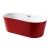 K-8719H Round shape acrylic japanese style free red bathtub