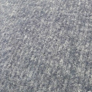 KA1012 Plain Dyed Melange Brushed Rib Cozy Knit stretch Fabric