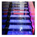 KAHO Modern Special Tempered Led Light Glass Stair Price