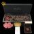Kelin supply 24K gold plated real Pink rose flower with Luxurious Black PU Box