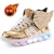 Import Kids Light up Shoes with wing Children Led Shoes Boys Girls Glowing Luminous Sneakers USB Charging Shoes from China