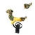 Import kids outdoor small plastic spring rocking horse jumping animal toy outdoor playground equipment from China