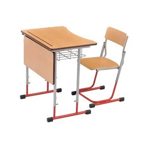 Kids Student School Individual Desk Chair Set For Government Project