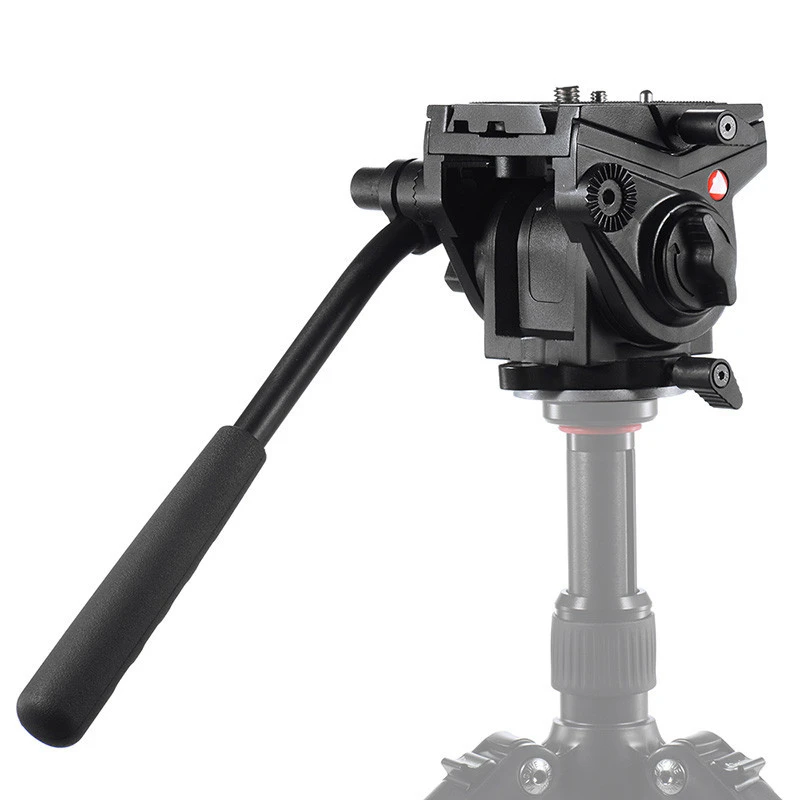 Kingjoy Popular Heavy Duty Fluid Video Tripod Pan Tilt Head with quick release plate for film shooting for DSLR cameras VT-3510
