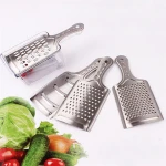 kitchen accessories 4 in 1 set Manual Vegetable Cutter speedy Slicer Dicer cheese grater with plastic box