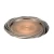 Import kitchen accessories stainless steel dish dinner plain plate  cake dish fruit tray plate vegetables round plain dish from China