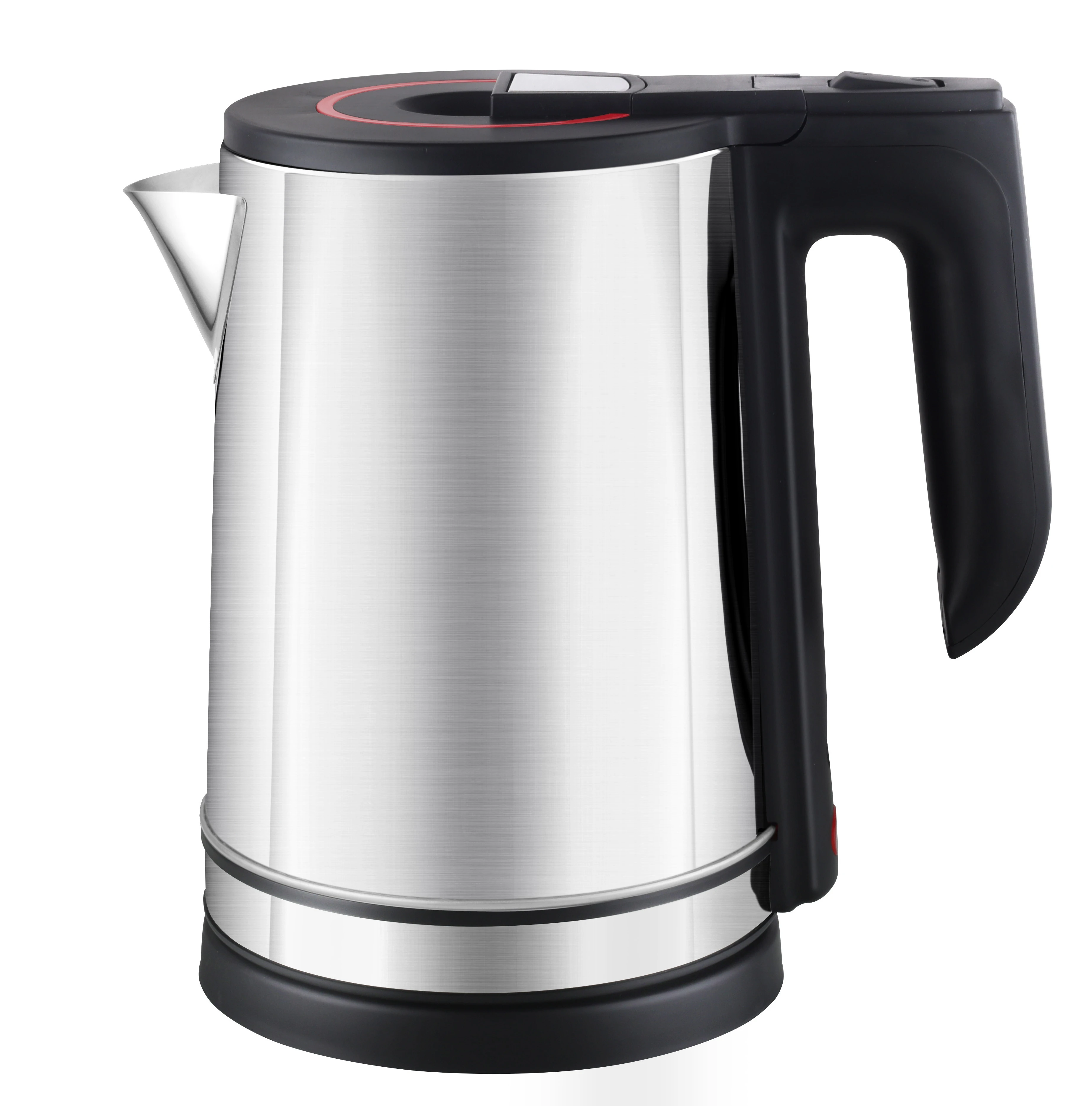Kitchen appliance Electric Kettle  1500W  water boiler 304ss 201 Stainless Steel double layer water boiler 1800w
