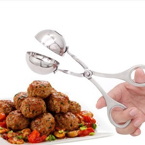 Kitchen cheap poultry tools stainless steel meat ball cake pop cookie dough maker ice cream meatball maker scoops