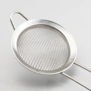Kitchen cooking accessories stainless steel chinois mesh strainers colander Flour Sieve Sifter