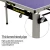 Import KOKUTAKU Professional level movable indoor table tennis table High elasticity, high density, waterproof and wear-resistant from China