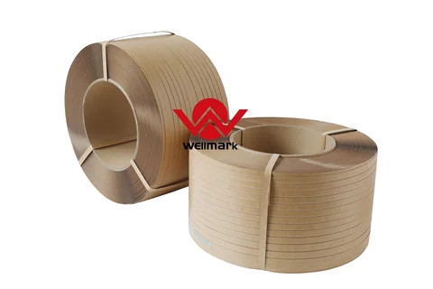 Kraft Paper Strapping Tape / Recyclable Paper Band Tape For Package Strapping