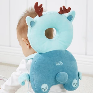 KUB cute animal anti-fall safety pillow learning walking baby head protector pillow