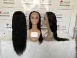 Lace Front Wig Black girl magic straight frontal wig transparent lace  brazilian hair front lace wig