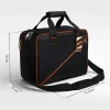 Large capacity tool bag with laptop compartment