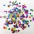 Import latest design eco-friendly mixed color glitter set craft art decoration safety helmet shape glitter from China
