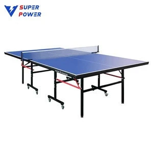 latest design Portable factory price ping pong table with equipment and facilities of table tennis