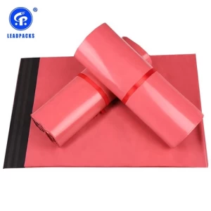 LDPE plastic Grocery Reusable shopping courier pouch mailing bags frosted mailing bags green mail bag