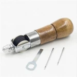 Leather Craft Tool Super Carving Wax Line Hand Made Leather Tool Art Needle Sewing Machine