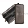 Leather Makeup Bag Cosmetic Pouch with Zipper