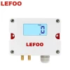 LEFOO LCD Digital Display Analog RS485 Output Air Differential Pressure Transmitter Low Differential Pressure Sensor