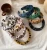 Import Leopard winter kids hair accessories women white faux fur headband from China