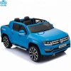 License VW AMAROK Double Seat Kids Battery Car With 2.4G RC Ride On Car Children Electric Car