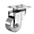 Import light duty furniture caster top plate fitting trolly casters double wheels stainless steel caster from China