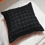 Linen cushion cover