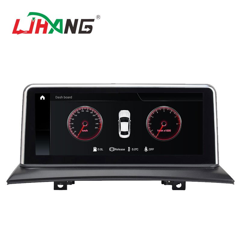 LJHANG Auto Electronics Android 10.0 PX6  Car radio For BMW X3 2013-2016 NBT CIC car auid system gps navigation bluetooth