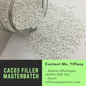 LLDPE/HDPE/PE pellets, granules with 70-80%CACO3, plastic raw material from Vietnam supplier