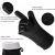 Import Long Waterproof Non-Slip Silicone Cooking Gloves Grilling Gloves Heat Resistant Gloves BBQ Kitchen Silicone Oven Mitts from China