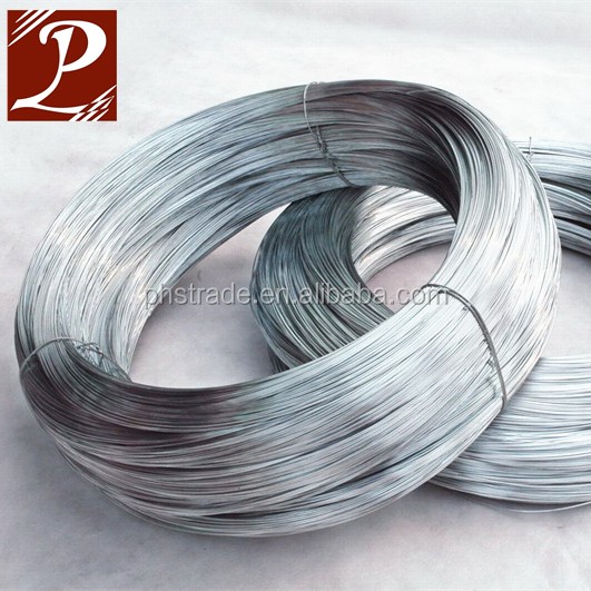 low carbon hot dipped galvanized steel wire with factory price