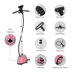 Low price CE approved 1700W vertical household garment steamer iron
