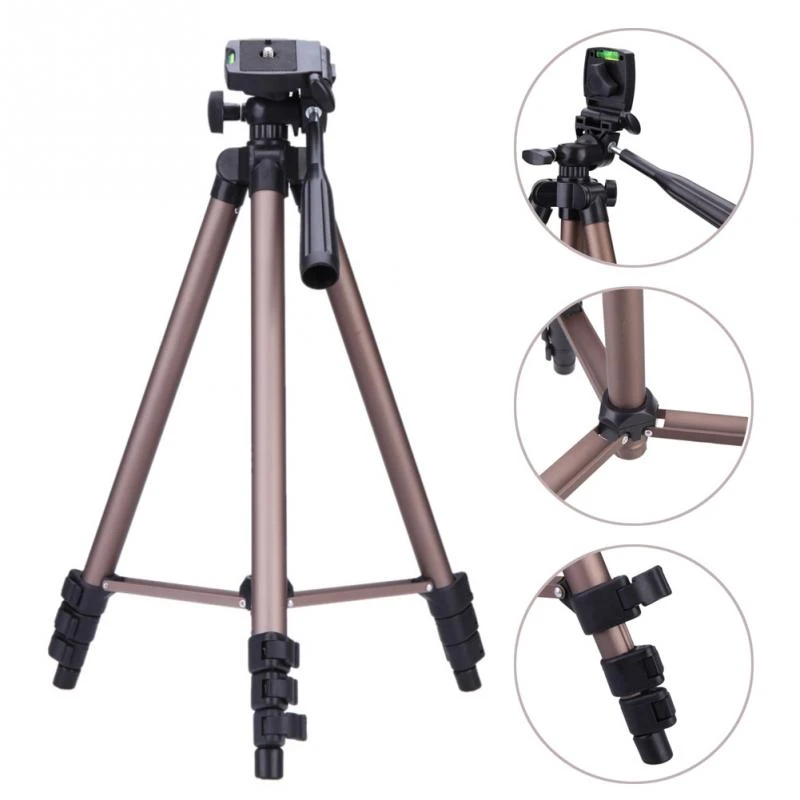 Low price stand display telescope tripod height 124 cm Photography Pro Weifeng WT 3130 Camera telescope Tripod Stand kit