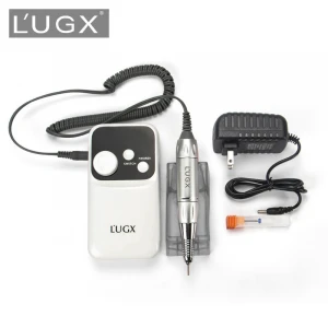 LUGX Rechargeable nail polish remover,  portable 35000rpm nail drill for callus remover, electric manicure nail drill kit