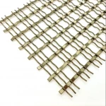 Luxury Flexible Wall Cladding Stainless Steel Woven Wire Metal Decorative Mesh