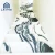 Import LX Modern Spiral Staircase Indoor Panda White Marble Staircase Design Black and White Marble Stair from China