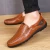 Import lx10057a casual man leather shoe wholesale china men flat shoes from China