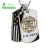 Import Made in china custom engraving logo blank metal stainless steel colored soft enamel football dog tags for souvenir from China