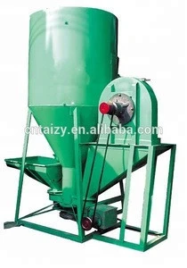 Made in CHina The most efficient chicken feed crumble and mixing machine animal feed mixer and grinding machine