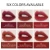 Import Makeup 2 in 1 Matte Vegan Lip Gloss Moisturize Non-stick Cup Double Head Raincoat Lipstick from China